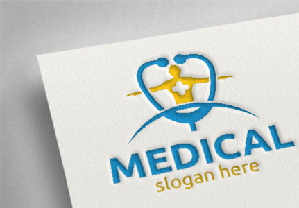 تصميم شعار عيادة طبية